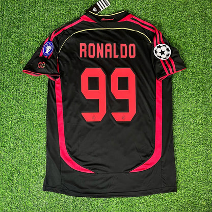 Ronaldo Nazario Fenomeno #99 - AC Milan 2006 - 07 Retro Football Jersey Kit
