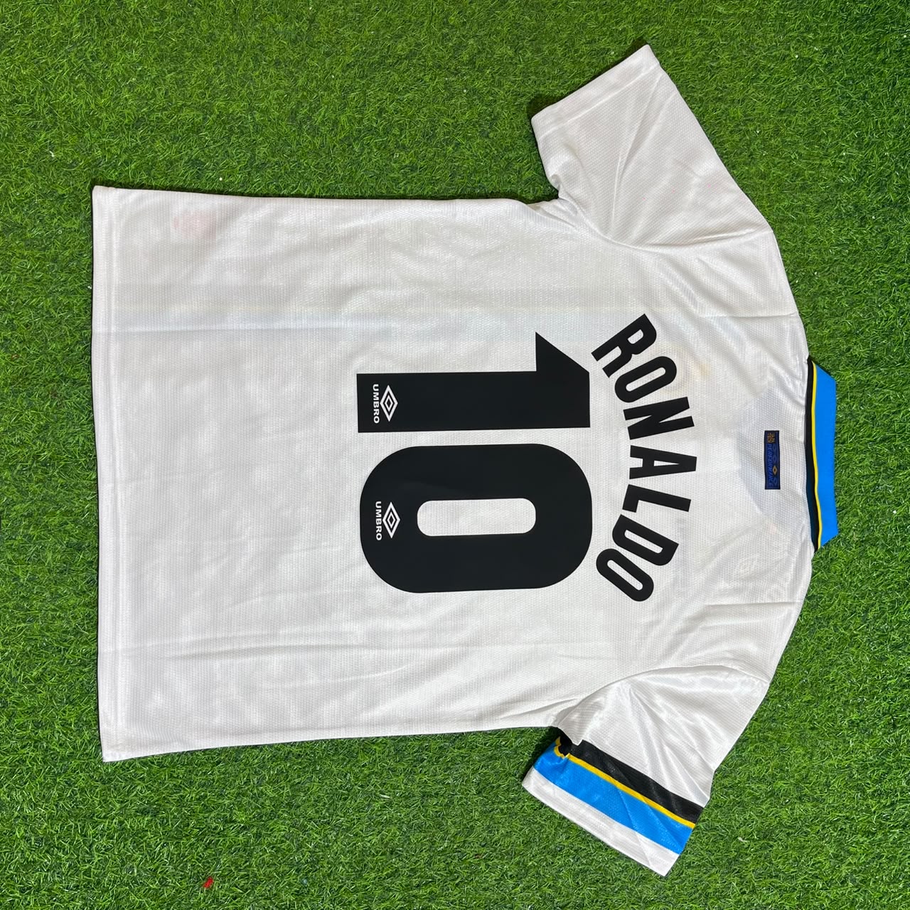 Ronaldo Nazario Inter 1997 1998 Away Retro Football Jersey
