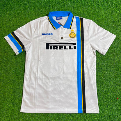 Ronaldo Nazario Inter 1997 1998 Away Retro Football Jersey