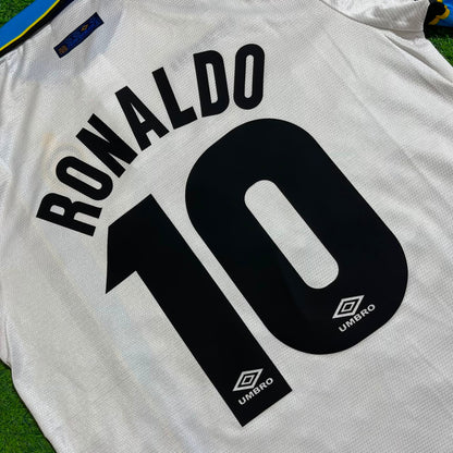 Ronaldo Nazario Inter 1997 1998 Away Retro Football Jersey