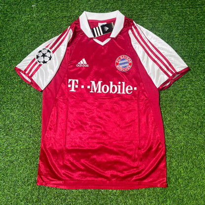 Roque Santa Cruz 24 FC Bayern Munich 2003 2004 Retro Football Jersey