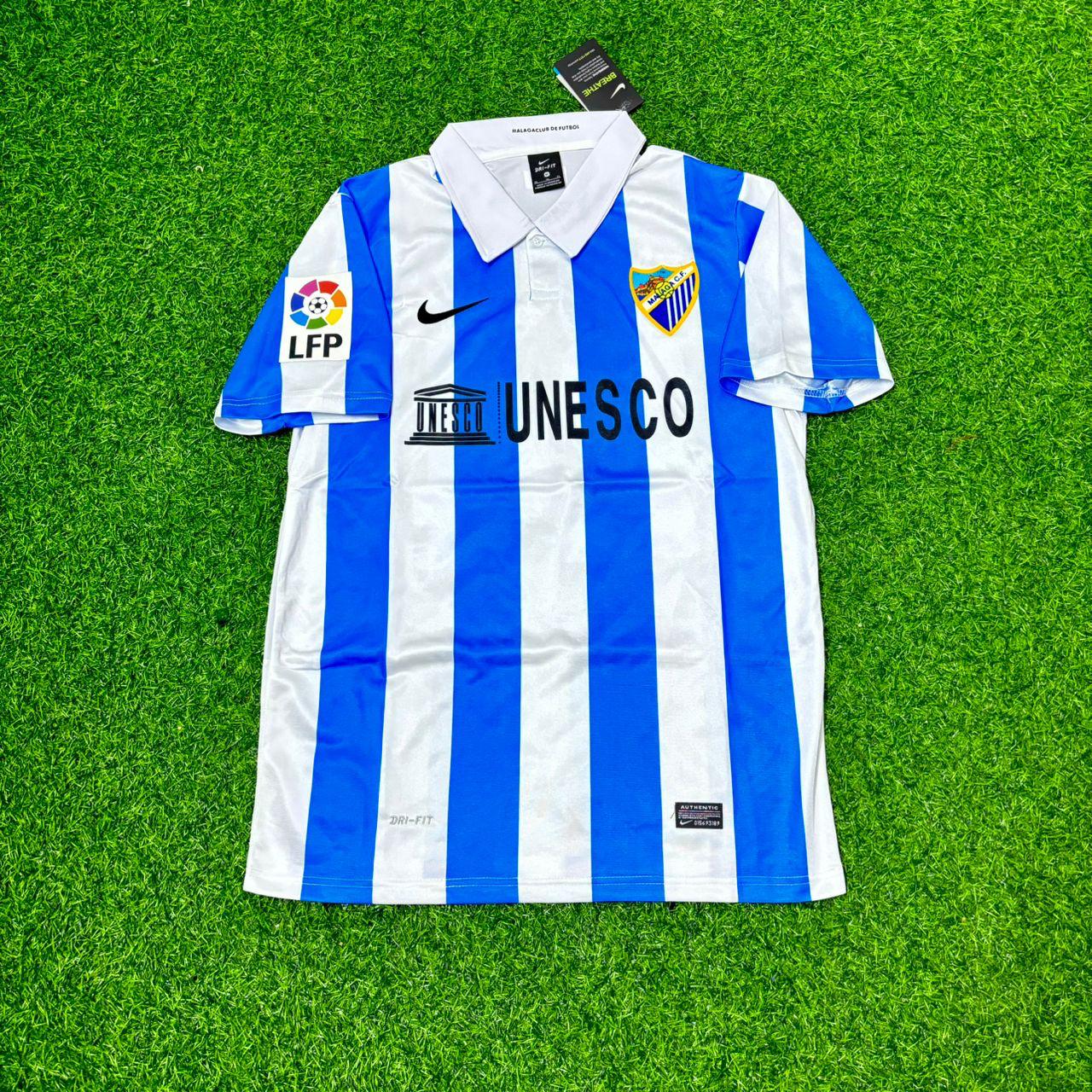 Roque Santa Cruz Málaga CF 2012/13 Retro Home Football Jersey Collection