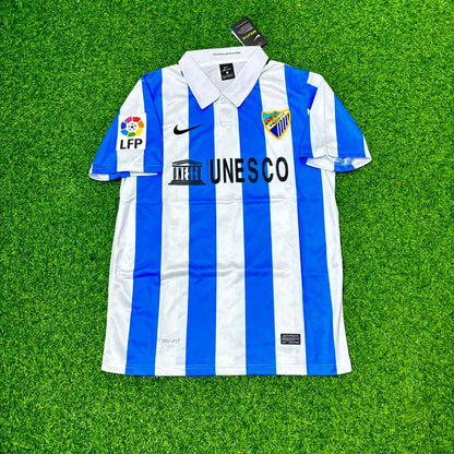 Roque Santa Cruz Málaga CF 2012/13 Retro Home Football Jersey Collection