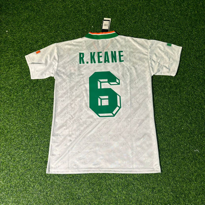 Roy Keane Ireland 1994 Season Away Retro Football Jersey Kit | Special Edition