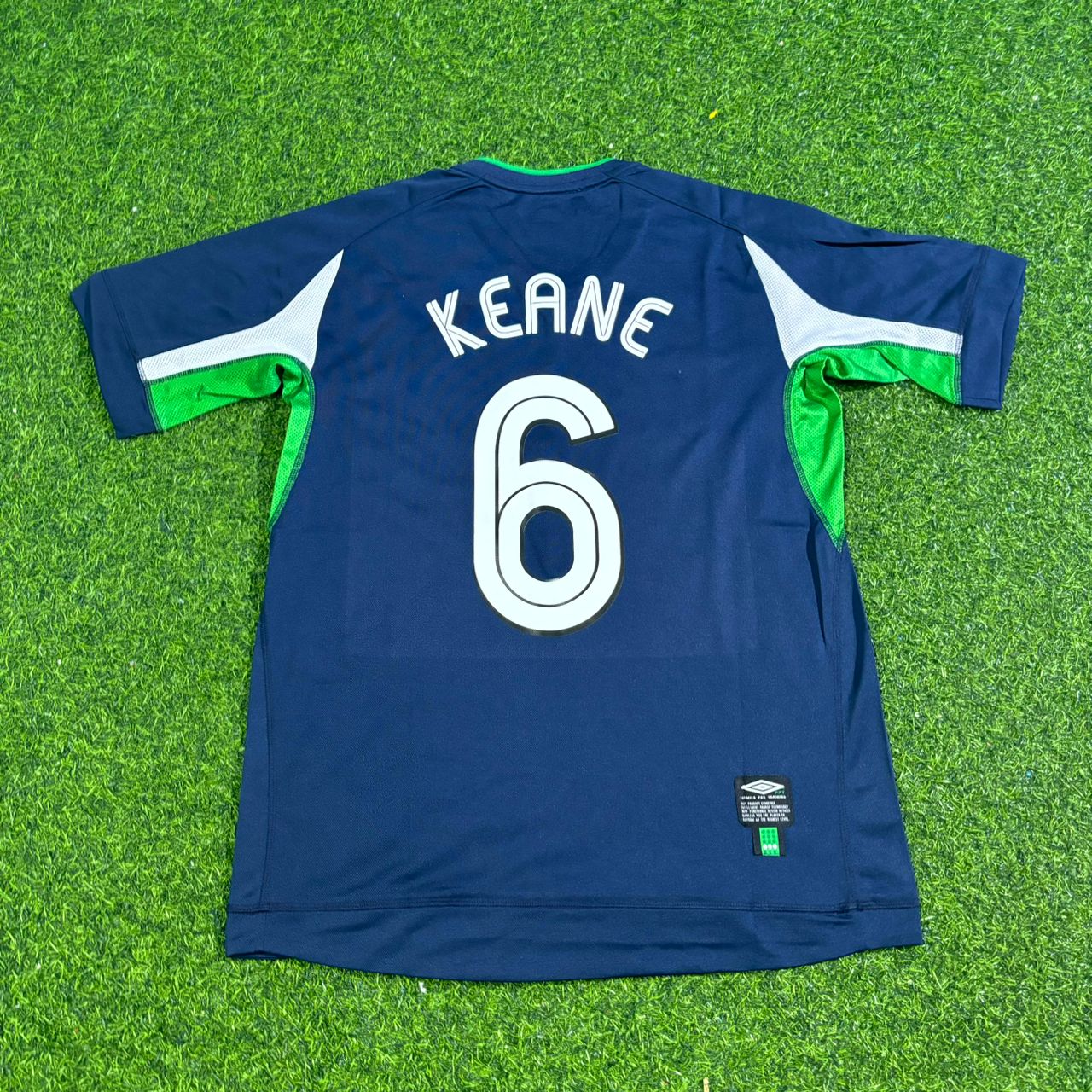 Ireland World Cup 2002 Roy Keane Retro Football Jersey