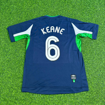 Ireland World Cup 2002 Roy Keane Retro Football Jersey