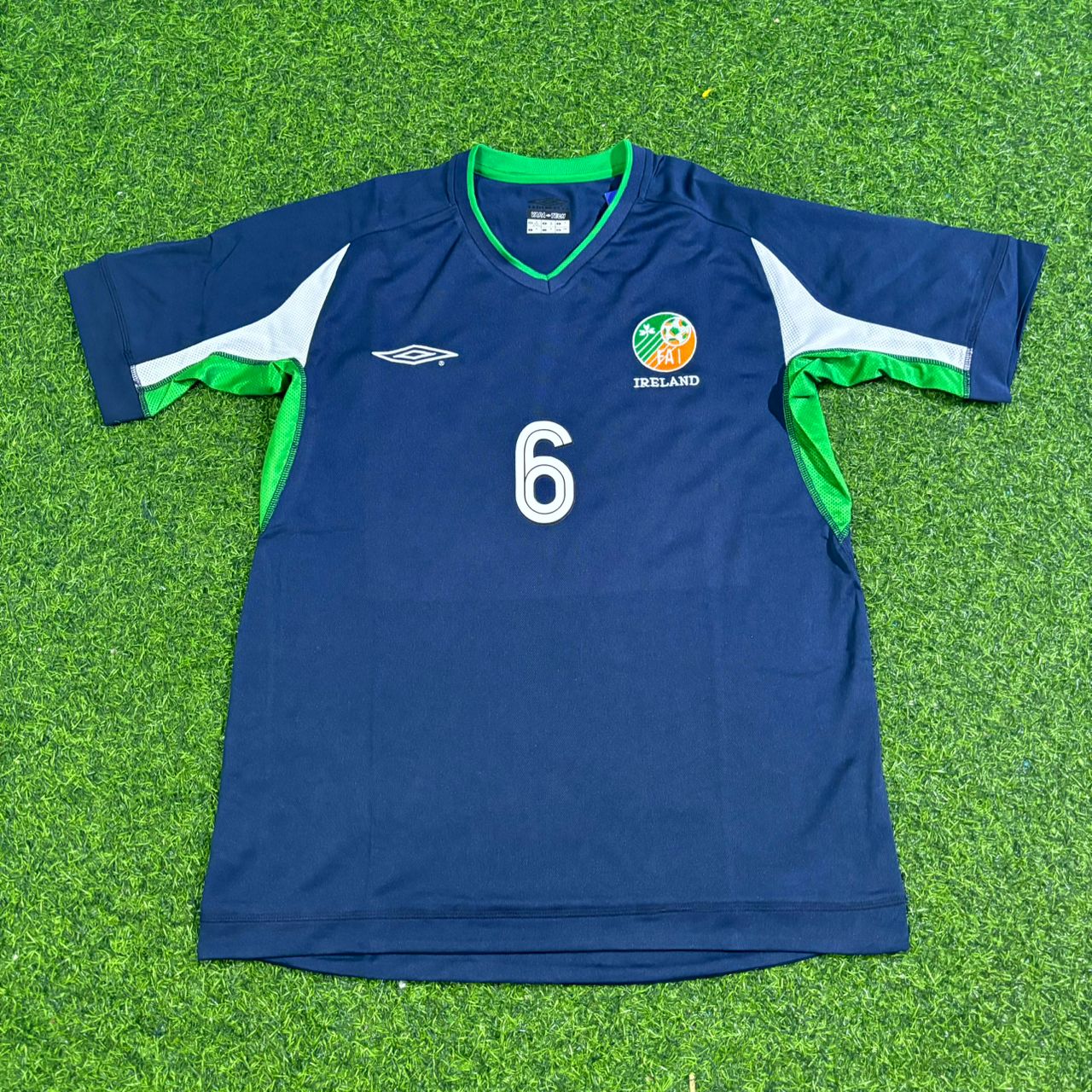 Ireland World Cup 2002 Roy Keane Retro Football Jersey