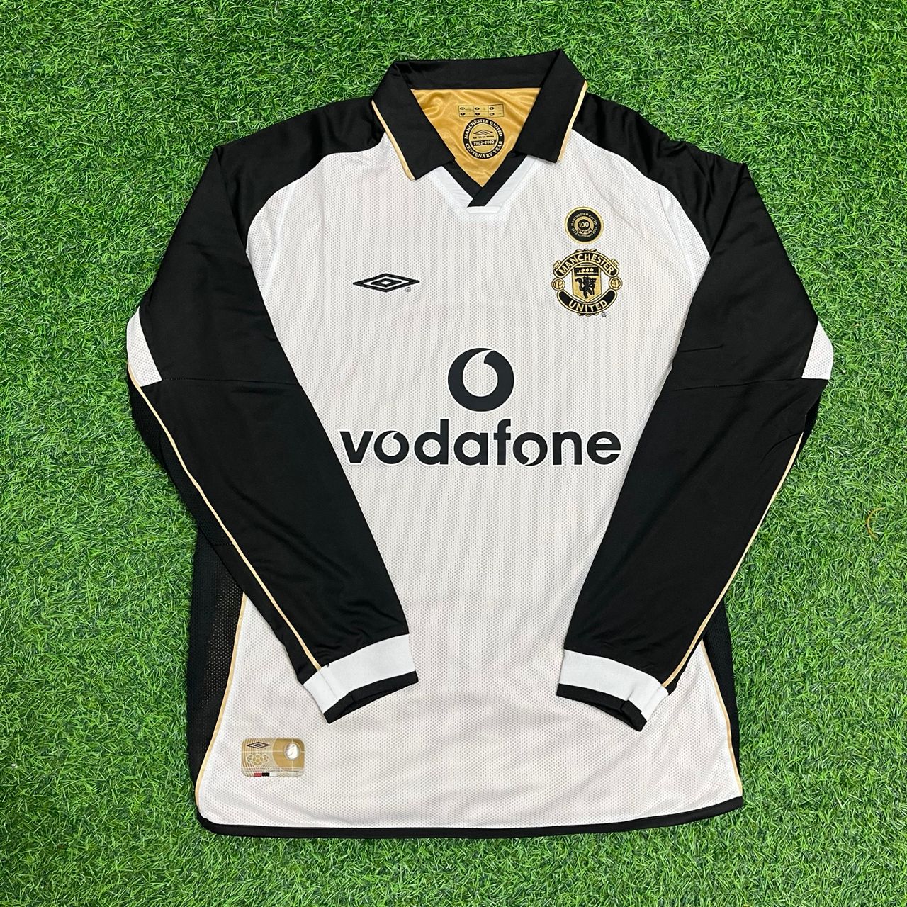 Roy Keane Manchester United 2001/2002 Retro Reversible Football Jersey Collection