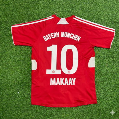 Roy Makaay Bayern Munich 2007 2009 Retro Football Jersey Kit