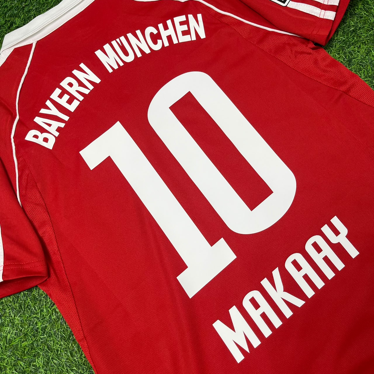 Roy Makaay Bayern Munich 2005 06 Red Home Retro Football Jersey Kit