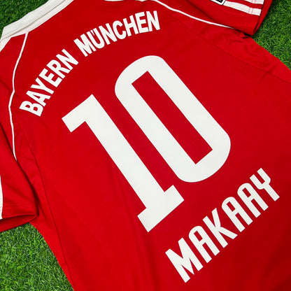 Roy Makaay Bayern Munich 2005 06 Red Home Retro Football Jersey Kit