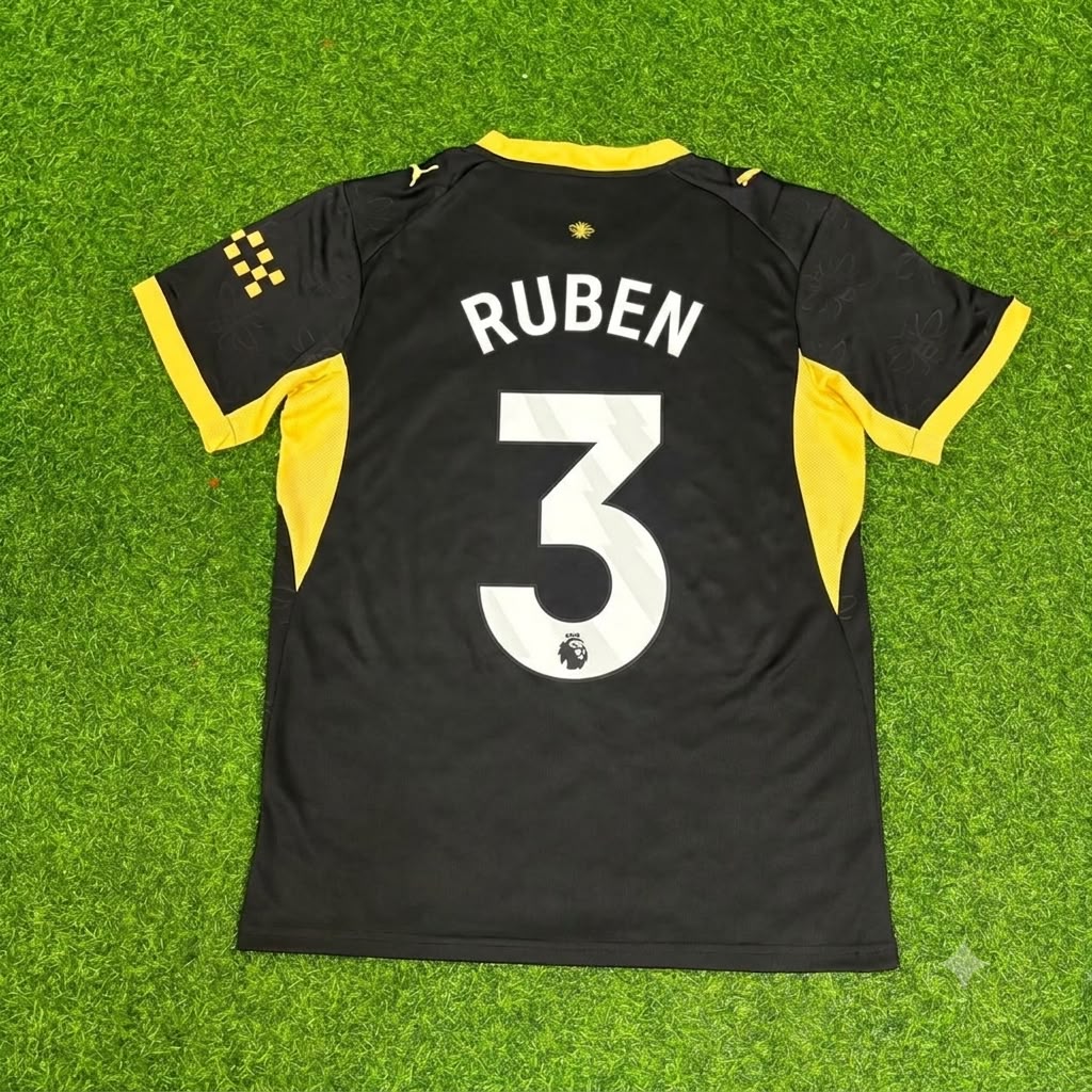 Ruben Dias 3- Manchester City Away 2027 Football Jersey