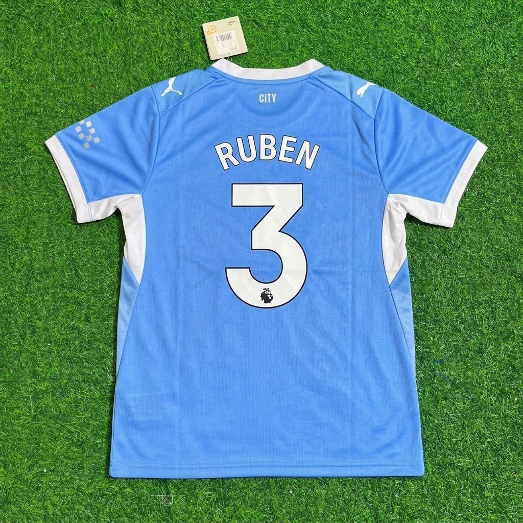 Ruben Dias Manchester City 2026 27 Home Football Jersey