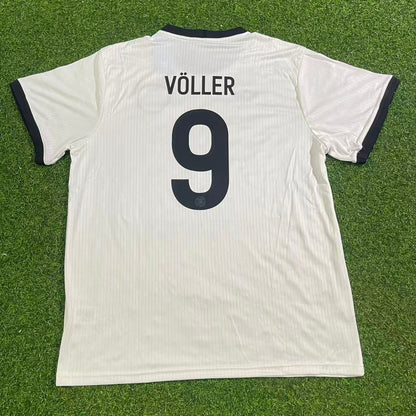 Rudi Völler Germany 125 Year Special White Football Jersey Kit