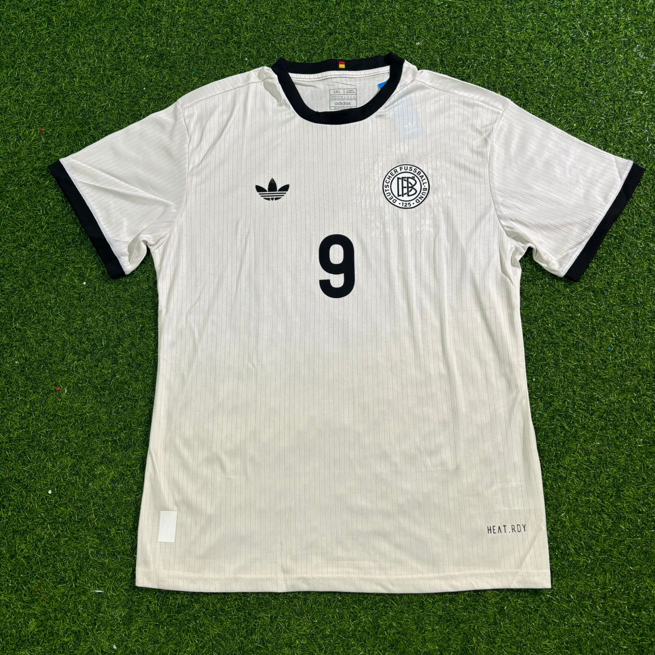 Rudi Völler Germany 125 Year Special White Football Jersey Kit