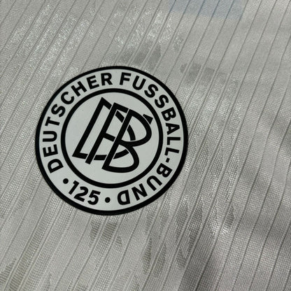 Rudi Völler Germany 125 Year Special White Football Jersey Kit