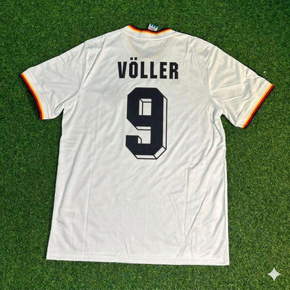 Rudi Völler #9 Deutschland 1986 World Cup Retro Weiß