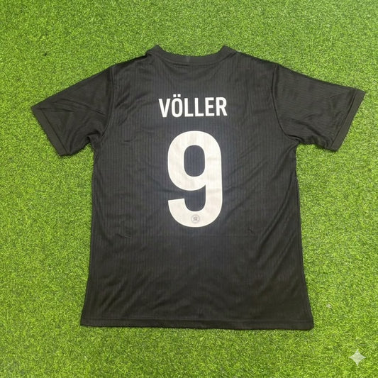 Rudi Völler Germany 125 Years Special Black Football Jersey Kit