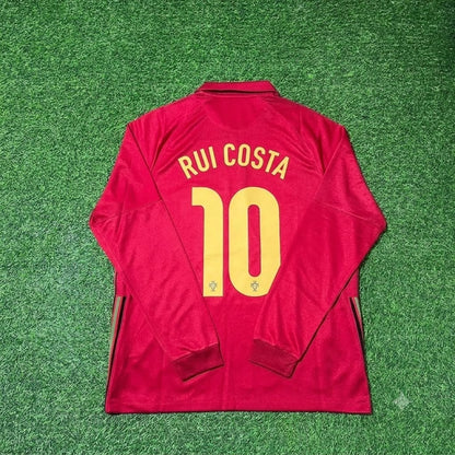 Rui Costa Portugal Commemorative Long Sleeve Football Jersey Collection