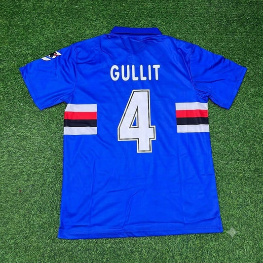 Ruud Gullit Sampdoria Special Retro Football Jersey Kit