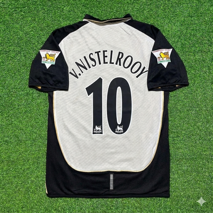Ruud van Nistelrooy #10 Manchester United 2001-2002 Reversible Retro Football Jersey