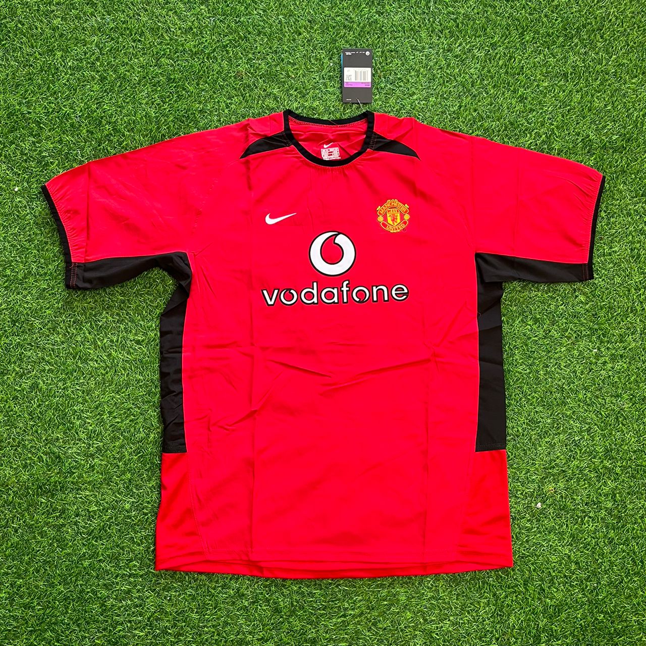 Ryan Giggs Manchester United 2002/2004 Red Retro Football Jersey Kit