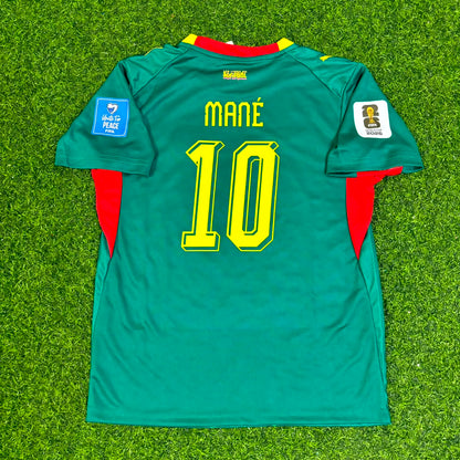 Sadio Mané Senegal 2026 World Cup Home Green Kids Football Jersey