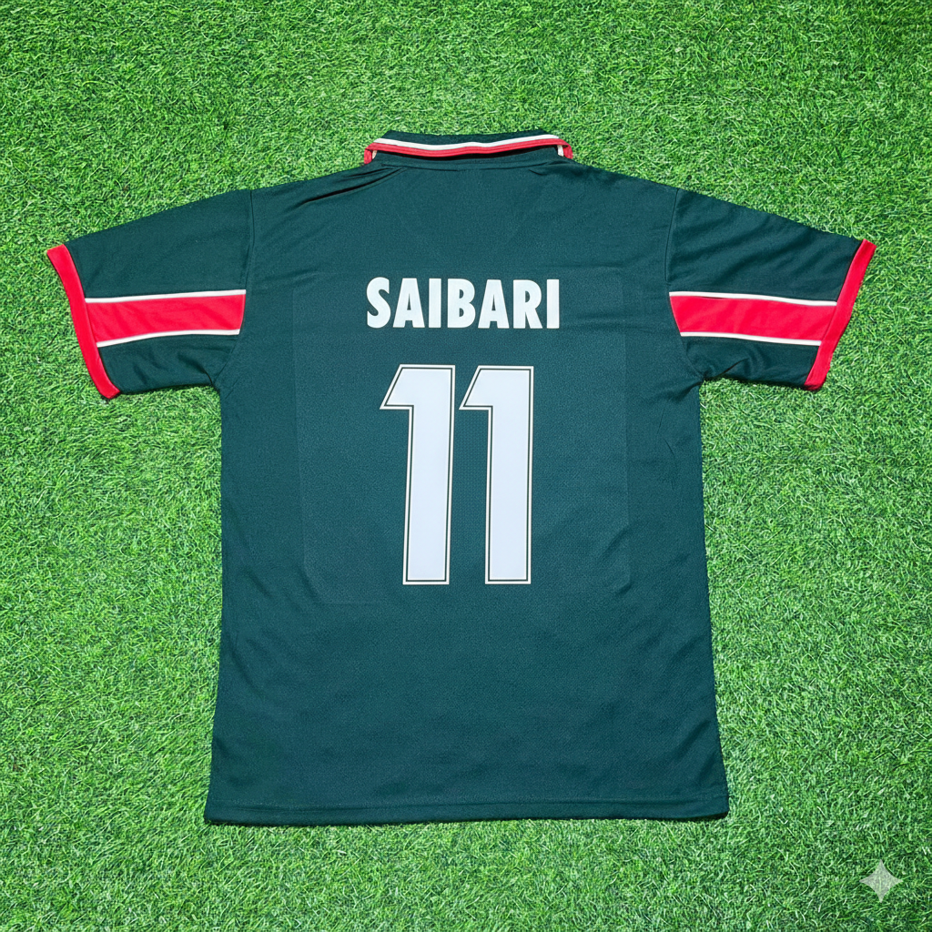 Ismael Saibari Morocco Home Retro Football Jersey Kit