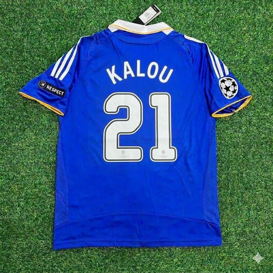 Salomon Kalou 21- Chelsea 2008 Champhions League Final Football Jersey