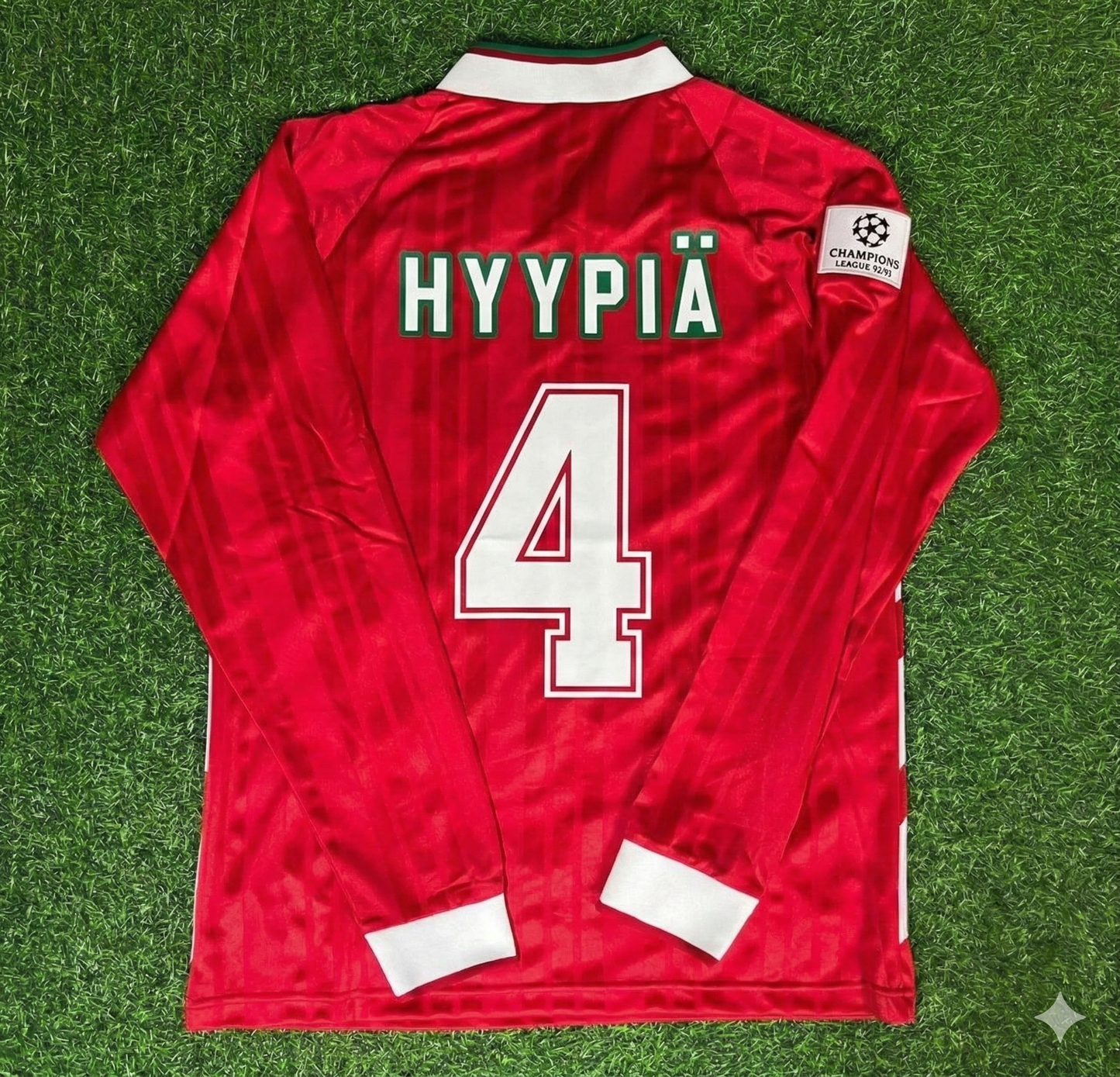 Sami Hyypiä Liverpool Long Sleeve Retro Football Jersey Kit