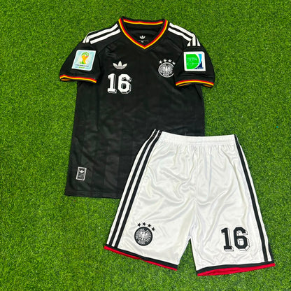 Germany World Cup 2014 Sami Khedira Kids Special Edition Black Retro Football Jersey