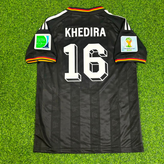 Germany World Cup 2014 Sami Khedira Special Edition Black Retro Football Jersey
