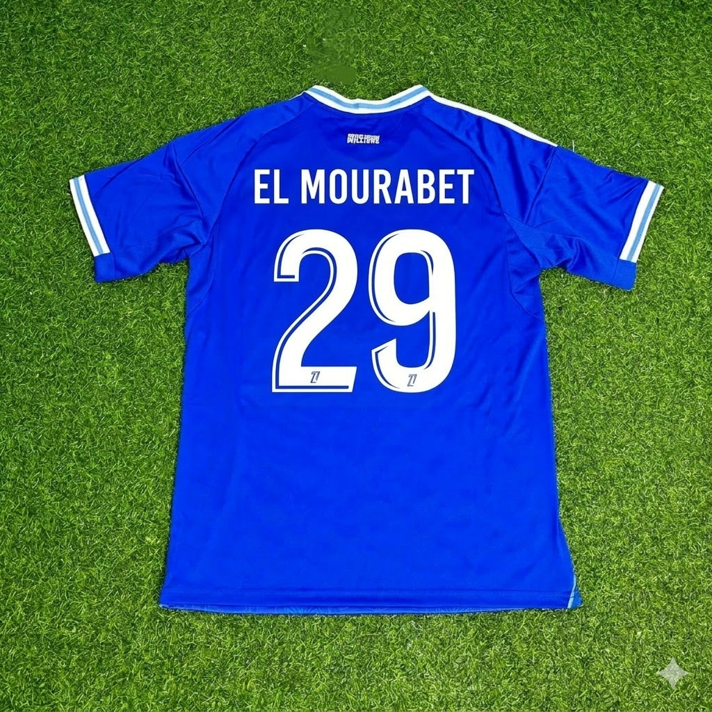 Samir El Mourabet 29- Strasbourg 2026 Football Jersey Kit