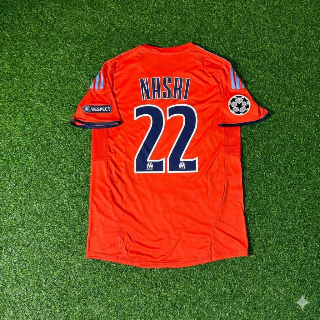 Samir Nasri Marseille Retro Football Jersey Collection