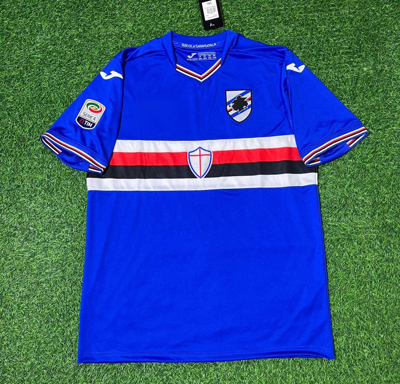 Sampdoria 2016/2017 Retro Football Jersey Kit