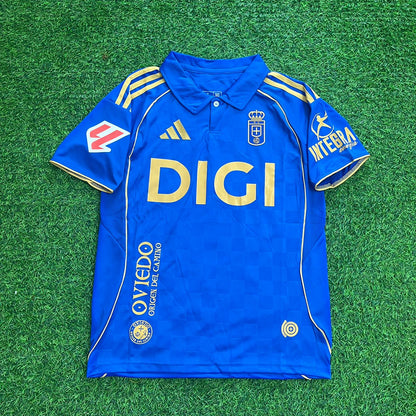 Santi Cazorla 8 – Maillot de foot Real Oviedo – | Trikot | Maillot | Camiseta Maillot de foot