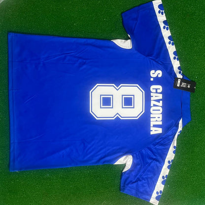 Santi Cazorla 8 - Real Oviedo Retro Football Jersey Kit
