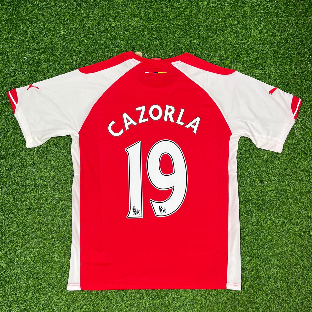 Santi Cazorla Arsenal 2014-2015 Home Football Jersey Collection