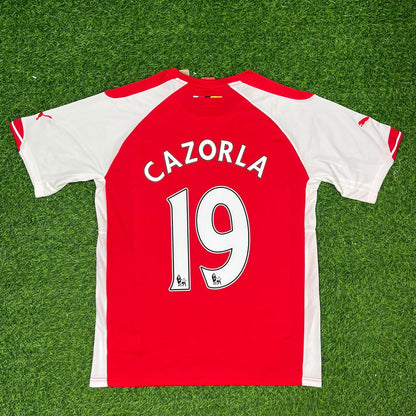 Santi Cazorla Arsenal 2014-2015 Home Football Jersey Collection