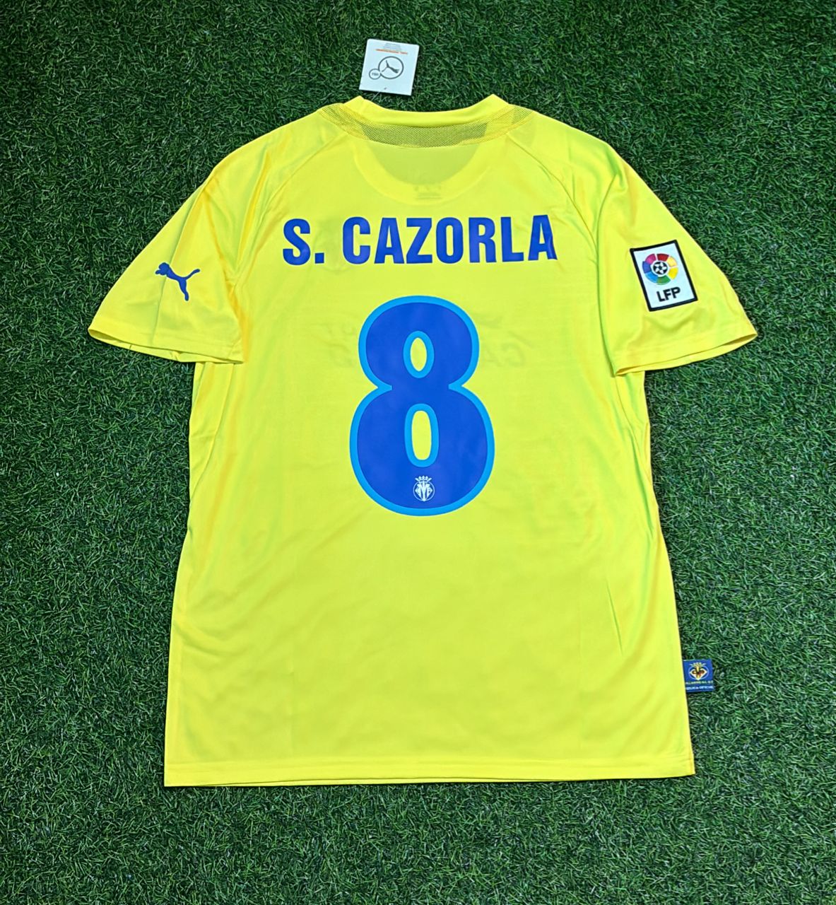 Santi Cazorla Villarreal 2005/06 Retro Home Football Jersey Collection