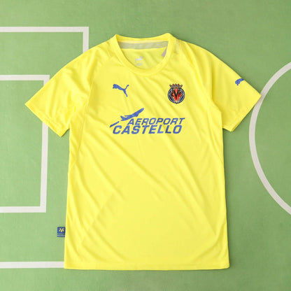 Santi Cazorla 21 - Villarreal 2009 - 2010 Retro Football Jersey Kit