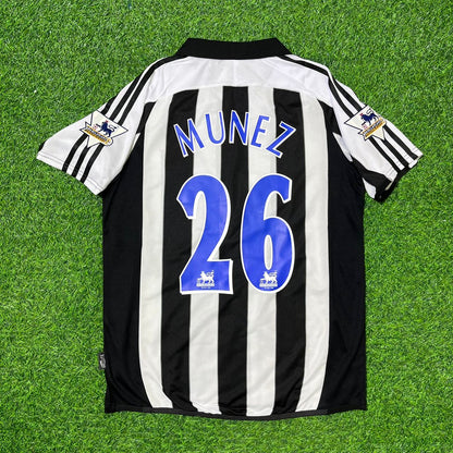 Santiago Munez Goal Kit Newcastle United Retro Football Jersey Kit