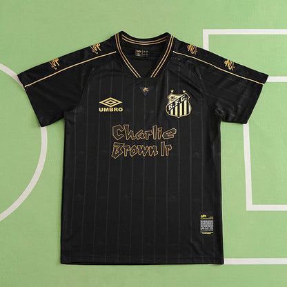 Santos FC Charlie Brown Vintage Football Jersey Kit