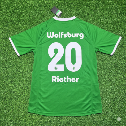 Sascha Riether VfL Wolfsburg 2008/2009 Meisterjahr Fußballtrikot Paradise Edition