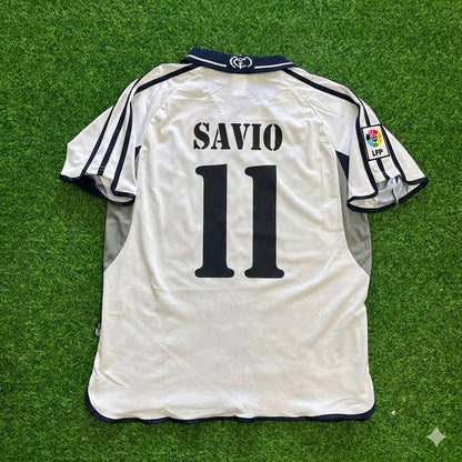 Savio 11- Real Madrid 2000 Retro Football Jersey