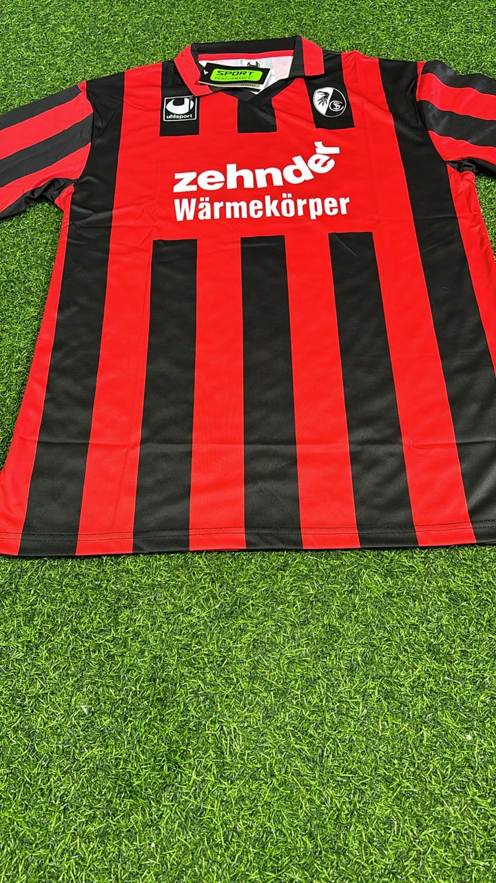 Stefan Müller SC Freiburg 1994-1995 Retro Football Jersey Kit