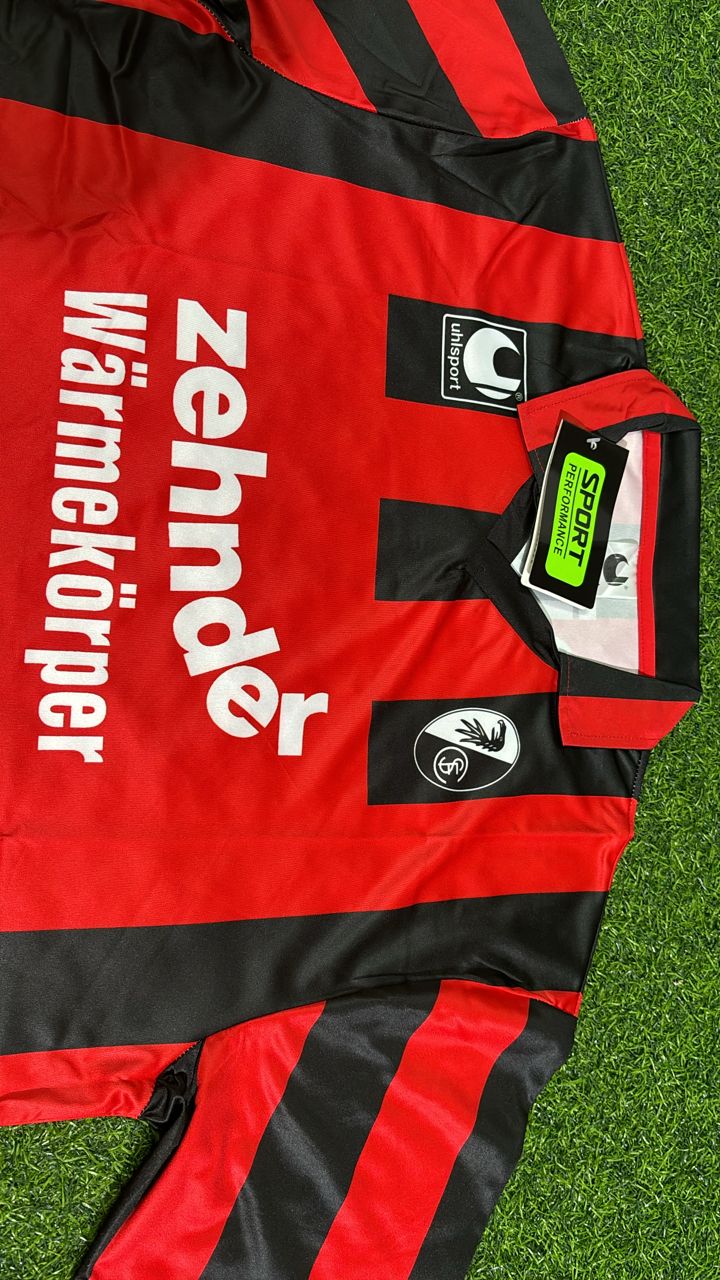 Joachim Löw SC Freiburg Retro Football Jersey Kit