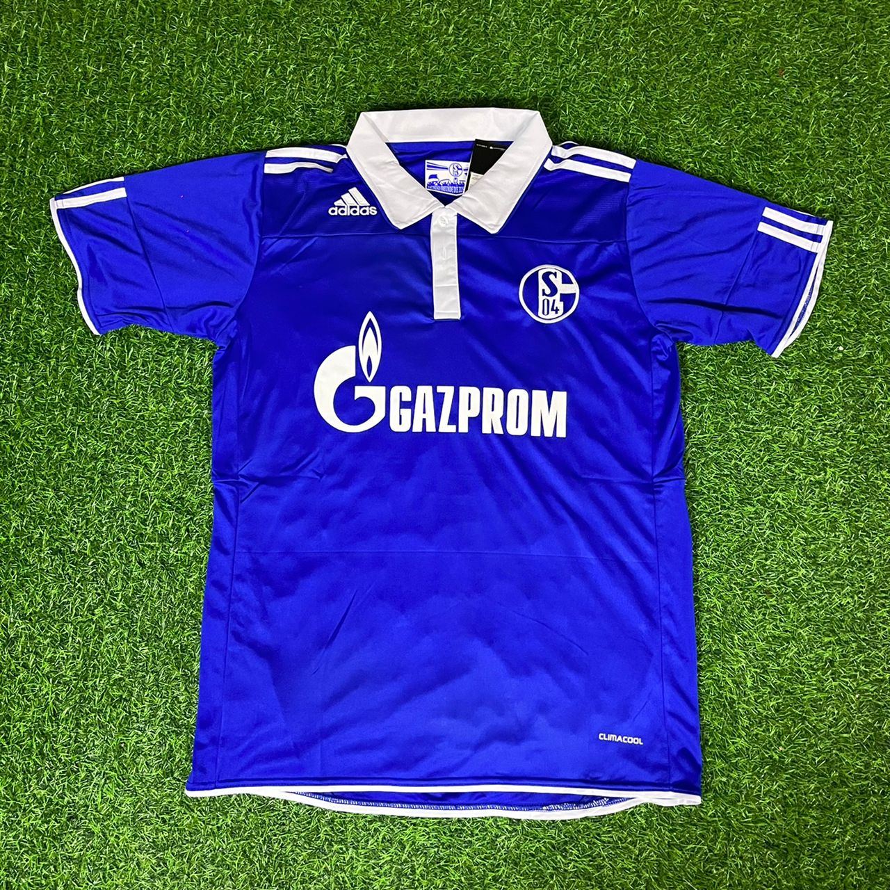Schalke 04 Klaas - Jan Huntelaar 2020 - 2021 Season Retro Football Jersey Kit