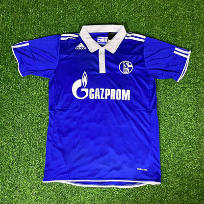 Schalke 04 Klaas - Jan Huntelaar 2020 - 2021 Season Retro Football Jersey Kit