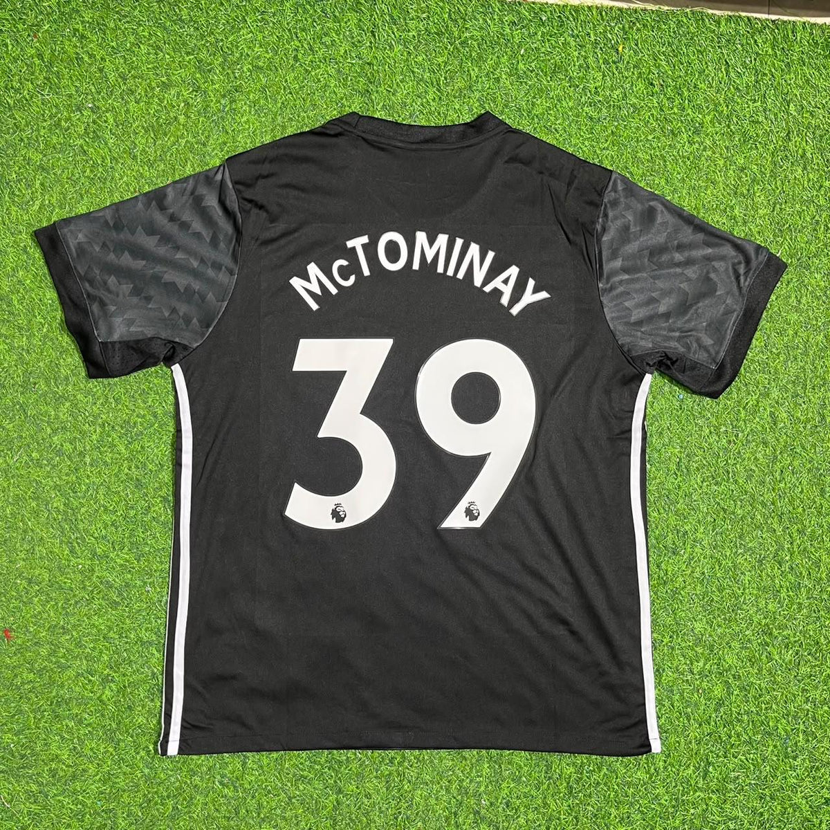 Manchester United 2017-2018 Scott McTominay Black Retro Football Jersey